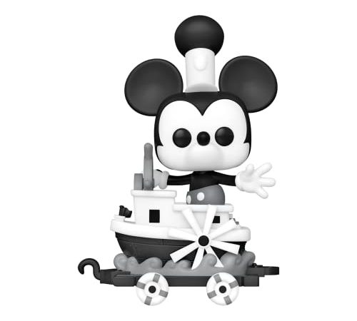 Funko POP Trains: Disney D100 - Mickey in Steamboat Car - Exclusive to Amazon - (2nd of 5 to collect)