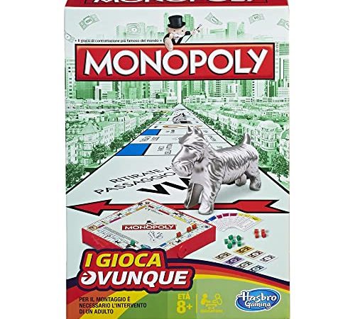 Hasbro Gaming, Monopoly Travel, Gioco in Scatola