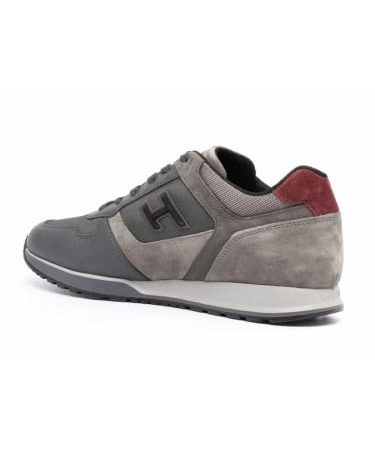 Hogan Scarpe da Uomo H321 Sneakers Sportive Running Blu Grigio, 43