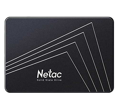 Netac SSD 120GB, Unità a stato solido interna (3D NAND, SATAIII, 2,5'') fino a 510 MB/s, Applica a Notebook computer, PC, loading game