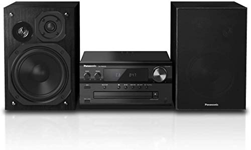 Panasonic SC-PMX92EG-K Sistema Hi-Fi Stereo, Audio High-Res, CD, Bluetooth, FM Radio, DAB+, AUX-IN Autoplay, USB DAC, LincsD-Amp, Speaker a 3 Vie, Alta Qualità Audio, Nero