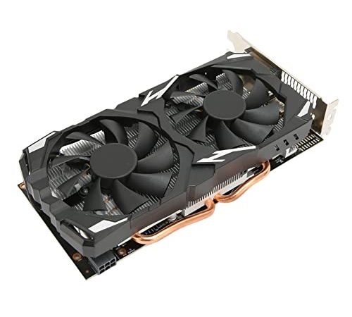 Scheda Grafica RX 580 per PC da Gioco, Memoria GDDR5 da 8 GB, Schede Grafiche per Computer, Supporto 8K 16 PCI Express 3.0 2 Ventole di Raffreddamento Scheda Grafica Video per Giochi per PC per Comput