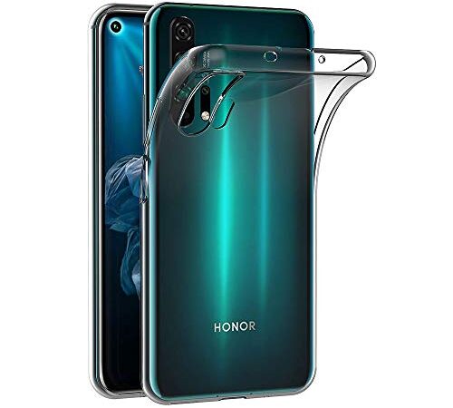 AICEK Cover Compatible Honor 20 PRO, Cover Honor 20 PRO Silicone Case Molle di TPU Trasparente Sottile Custodia per Honor 20 PRO (6.26 Pollici)