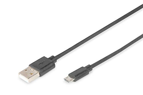 Digitus CABLE USB A MICRO USB-B 1M NEGRO AK-300127-010-S