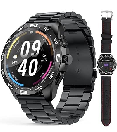 FMK Smart Watch Call Fai ricevere notifiche di testo Fitness Full Touch Screen Tracker con cardiofrequenzimetro 24 ore pressione sanguigna IP67 impermeabile per Android iOS