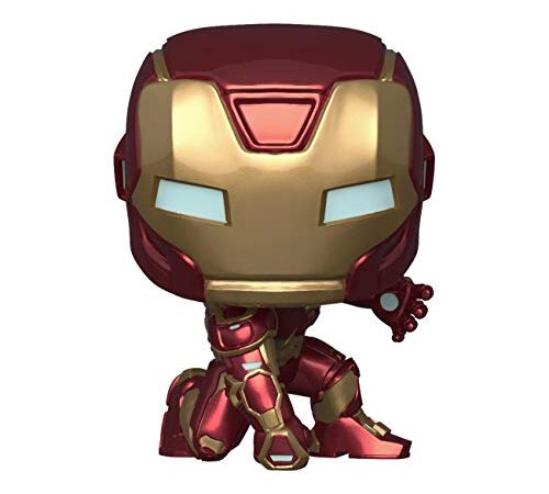 Funko POP! Marvel: Avengers Game- Iron Man (Stark Tech Suit), Multicolore