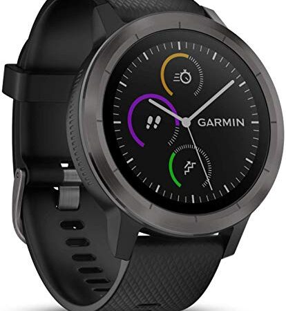 Garmin Vivoactive 3 Smartwatch con GPS, Unisex adulto, Grigio