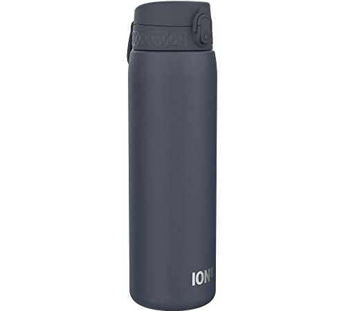 Ion8 Borraccia Termica 1 Litro Acciaio Inox, Senza Perdite, Blu Navy