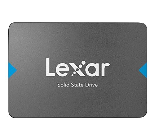 Lexar NQ100 2,5" SATA III (6 Gb/s) 480 GB SSD, Fino a 550 MB/s di Lettura Unità a Stato Solido, SSD Interno per Laptop, Computer Desktop/PC (LNQ100X480G-RNNNG)