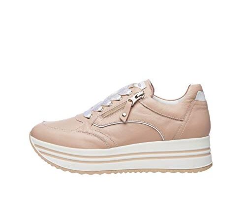 Nero Giardini E010560D Sneakers Donna in Pelle - Carne 37 EU