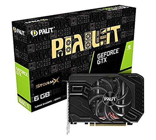 Palit NE6166T018J9-161F scheda video GeForce GTX 1660 Ti 6 GB GDDR6