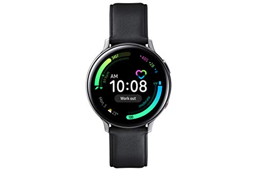 SAMSUNG Galaxy Watch Active 2 (LTE) 44mm, Stainless Steel, Silver, 40