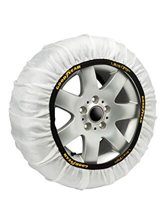 Set di 2 Catene da Neve in Tessuto per Auto Goodyear Ultra GRIP Taglia L