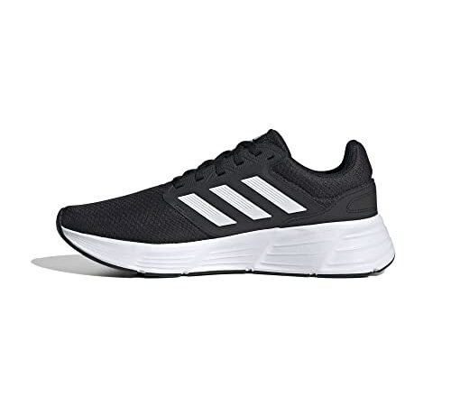 adidas Galaxy 6, Sneaker Uomo, Core Black Ftwr White Core Black, 44 2/3 EU