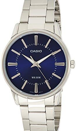 Casio Orologio Analogico al Quarzo Uomo con Cinturino in Acciaio Inox MTP-1303PD-2AVEF