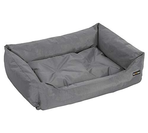 Feandrea PGW28G Cuccia cuscini per cani, Grigio, 100 × 70 cm