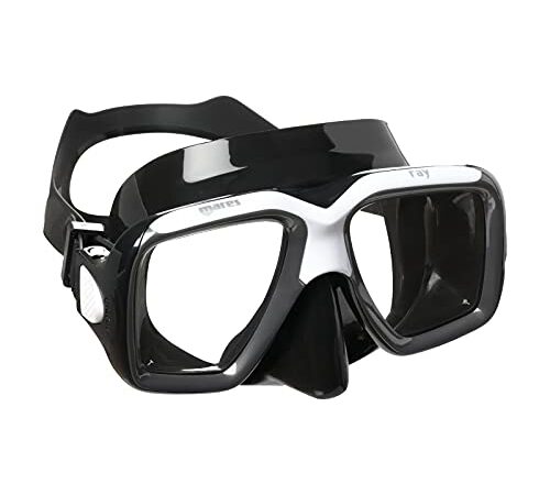 Mares Ray, Maschera Snorkeling Adulto - Unisex, Antracite/Nero