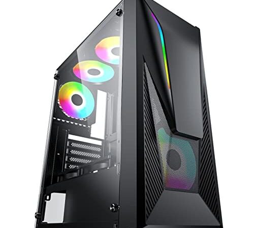 PC fisso Computer Gaming - AMD Ryzen 5-4500 - Ram 32 GB DDR4 - M2 NVME 1 TB - Nvidia RTX 3060 12 GB - WiFi Interno - Windows 11 Pro.