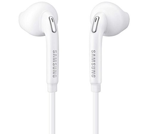 SAMSUNG EG920 Premium in Ear Cuffie Stereo per EO eg920bw Galaxy S3 I9300 Cavo Piatto Bianco