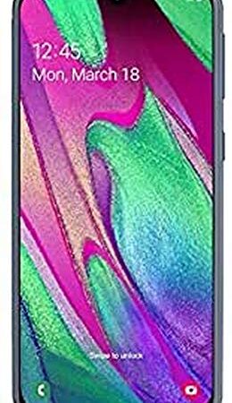 Samsung Galaxy A40 Enterprise Edition - Smartphone (15 cm (5.9"), 4 GB, 64 GB, 16 MP, Android 9.0, Nero)