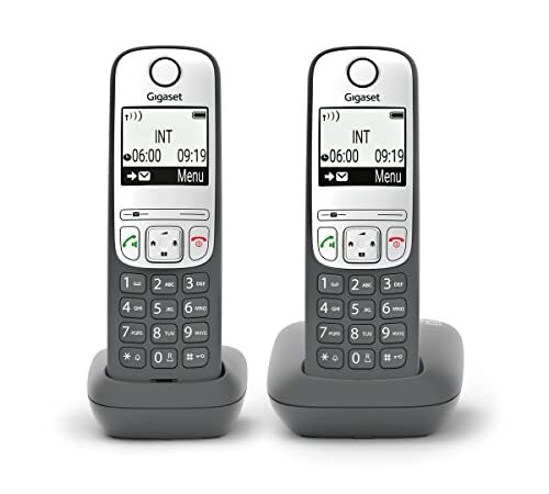 Gigaset AS485 Duo, Telefoni Cordless, Vivavoce, Trasferimento di chiamata, Tastiera Illuminata, Chiamate interne tra i due portati, [Italia]