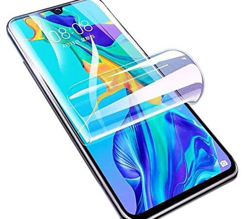 Iiseon Ad alta sensibilità Pellicola in idrogel Protettiva per Huawei P20 PRO, 2 Pezzi Trasparente Morbido TPU Protezioni per lo schermo [copertura completa] (NON VETRO Temperato)