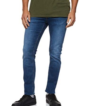 JACK & JONES Glenn Original Jeans, Blu (Blue Denim), 34W / 32L Uomo