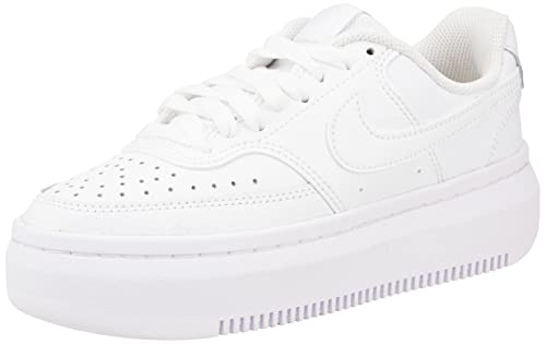 Nike Court Vision Alta LTR, Scarpe da Ginnastica Donna, Bianco (White/White-White), 41 EU