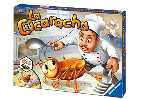 Ravensburger – La Cucaracha, Gioco Da Tavolo, Da 2 A 4 Giocatori, 6+ Anni