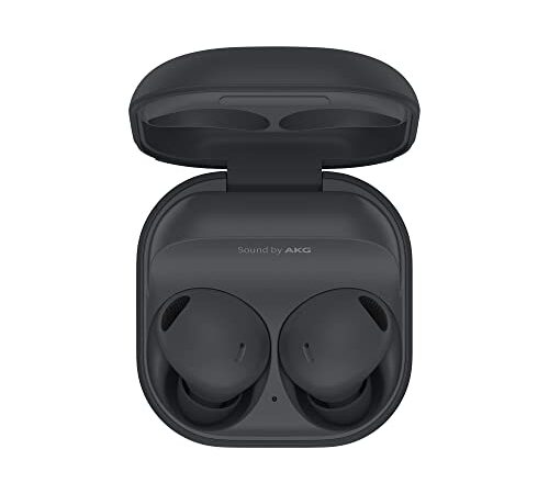 Samsung Galaxy Buds2 Pro Cuffie Bluetooth True Wireless, Cancellazione attiva dei rumori, Carica Wireless, Quality Sound, Resistenza IPX7, Grafite [Versione Italiana]