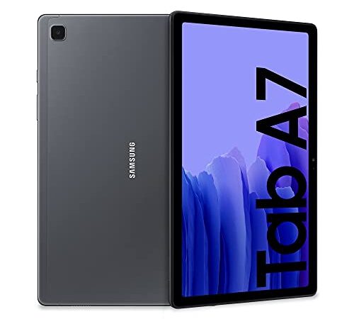 Samsung Galaxy Tab A7 Tablet, Display 10.4" TFT, 32GB Espandibili fino a 1TB, RAM 3GB, Batteria 7.040 mAh, WiFi, Android 10, Fotocamera posteriore 8 MP, Dark Gray [Versione Italiana]