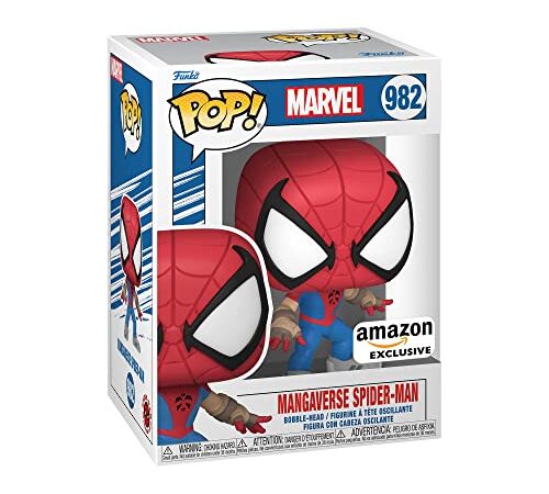 Funko POP! Marvel: Year Of The Spider - Mangaverse Spider-Man - Marvel Comics - Fumetti Marvel - Esclusiva Amazon - Figura in Vinile da Collezione - Idea Regalo - Merchandising Ufficiale