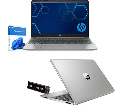 HP Notebook 250 G8 Intel Core i3-1115G4 4.1Ghz 11Gen. Display 15,6" Hd, Ram 8Gb Ddr4, Ssd 256Gb Nvme,Hdmi,Lan,Bluetooth,Webcam,Windows 11, Antivirus,Silver