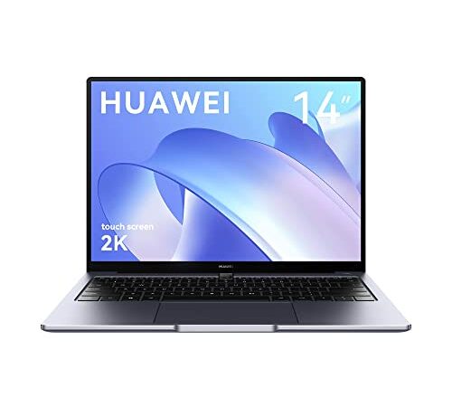 HUAWEI MateBook 14 2021 Laptop, Display 2K FullView Ultrabook 14 Pollici Notebook PC, Intel Core i5-1135G7, 16 GB RAM, 512 GB SSD, Sblocco con impronta digitale, Win 11, Layout Italiano, Space Gray