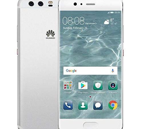 Huawei P10 Plus Smartphone, Marchio Tim, 128 GB, Argento