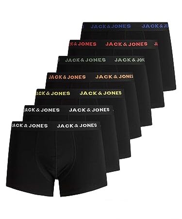 JACK & JONES Trunks Basic 7-Pack Black S Black S
