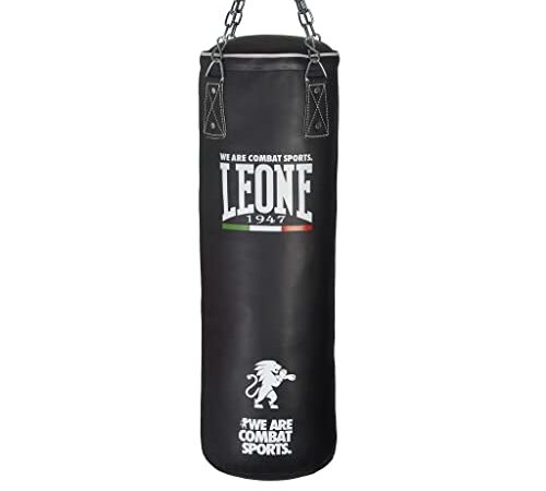 LEONE 1947, Sacco Basic Allenamento, 110x35 cm, Nero, 30 Kg, AT840