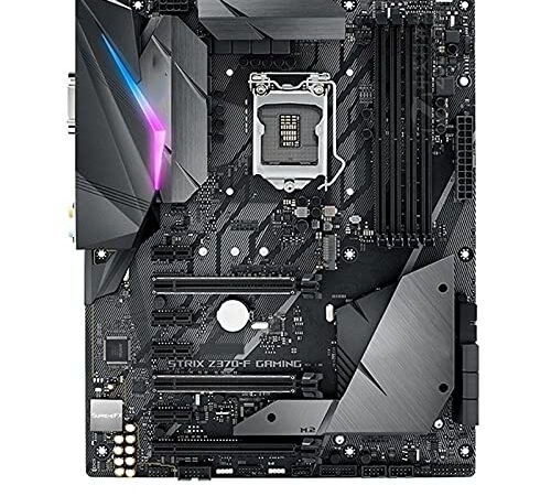 lilili Scheda Madre Fit for LGA 1151 per ASUS ROG Strix Z370-F Gaming Scheda Madre DDR4 64 GB Supporto 8Th-Gen I7 I5 I3 PCI-E 3.0 M.2 Overlocking Z370 Computer Desktop della Scheda Madre