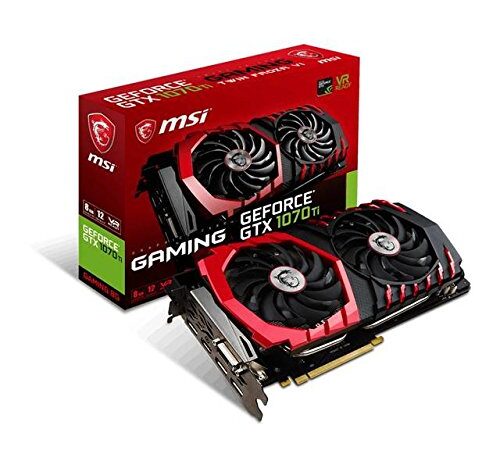 MSI GTX 1070 Ti GeForce Gaming Scheda grafica GDDR5 (256 bit, 8008 MHz, PCI Express x16 3.0)