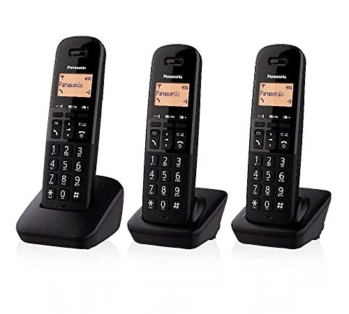 PANASONIC Cordless Trio KX-TGB613JTB Nero