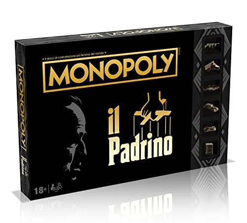 Winning Moves - il Padrino, Monopoly, gioco da tavolo, edizione italiana