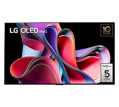 LG OLED evo 83'', Smart TV 4K, OLED83G36LA, Serie G3 2023, Design One Wall, Processore α9 Gen6, Brightness Booster Max, Dolby Vision, Wi-Fi 6, 4 HDMI 2.1 @48Gbps, VRR, ThinQ AI, webOS 23