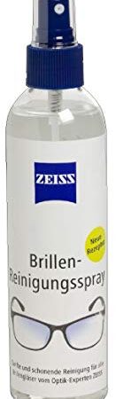 ZEISS, spray per la pulizia degli occhiali, con 240 ml di contenuto, per una pulizia delicata e accurata delle lenti, senza alcool